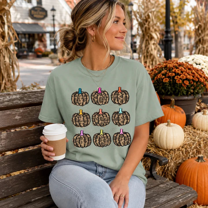 Pumpkin Cheetah Shirt