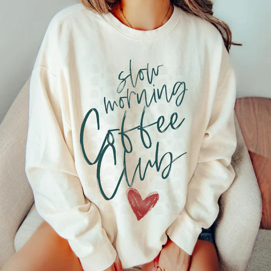 Slow Morning Coffee Shirt