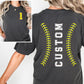 Softball Stitches - Custom ADULT Shirt