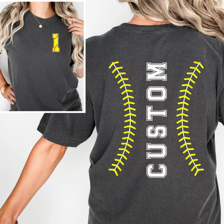 Softball Stitches - Custom ADULT Shirt