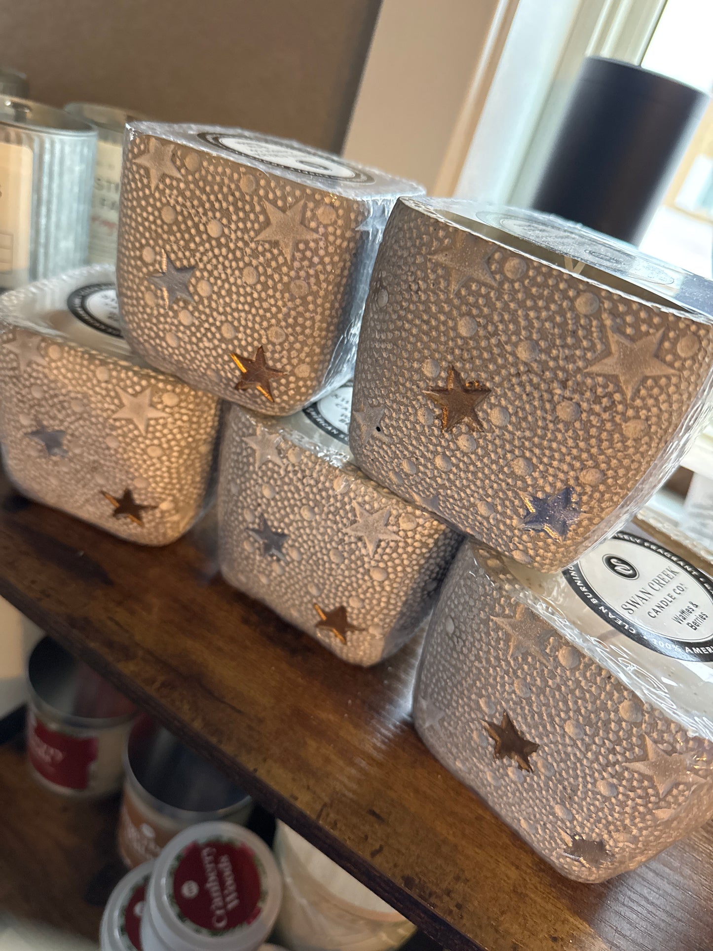 Swan Creek - Winter Candle Stoneware