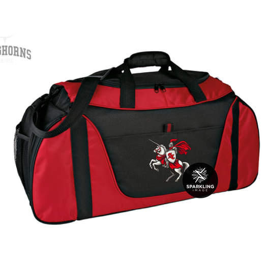 Red Port Duffel Bag - Knights