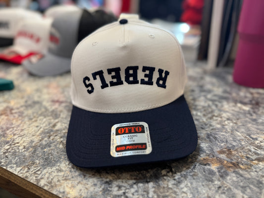 Rebels Embroidered Canvas Trucker