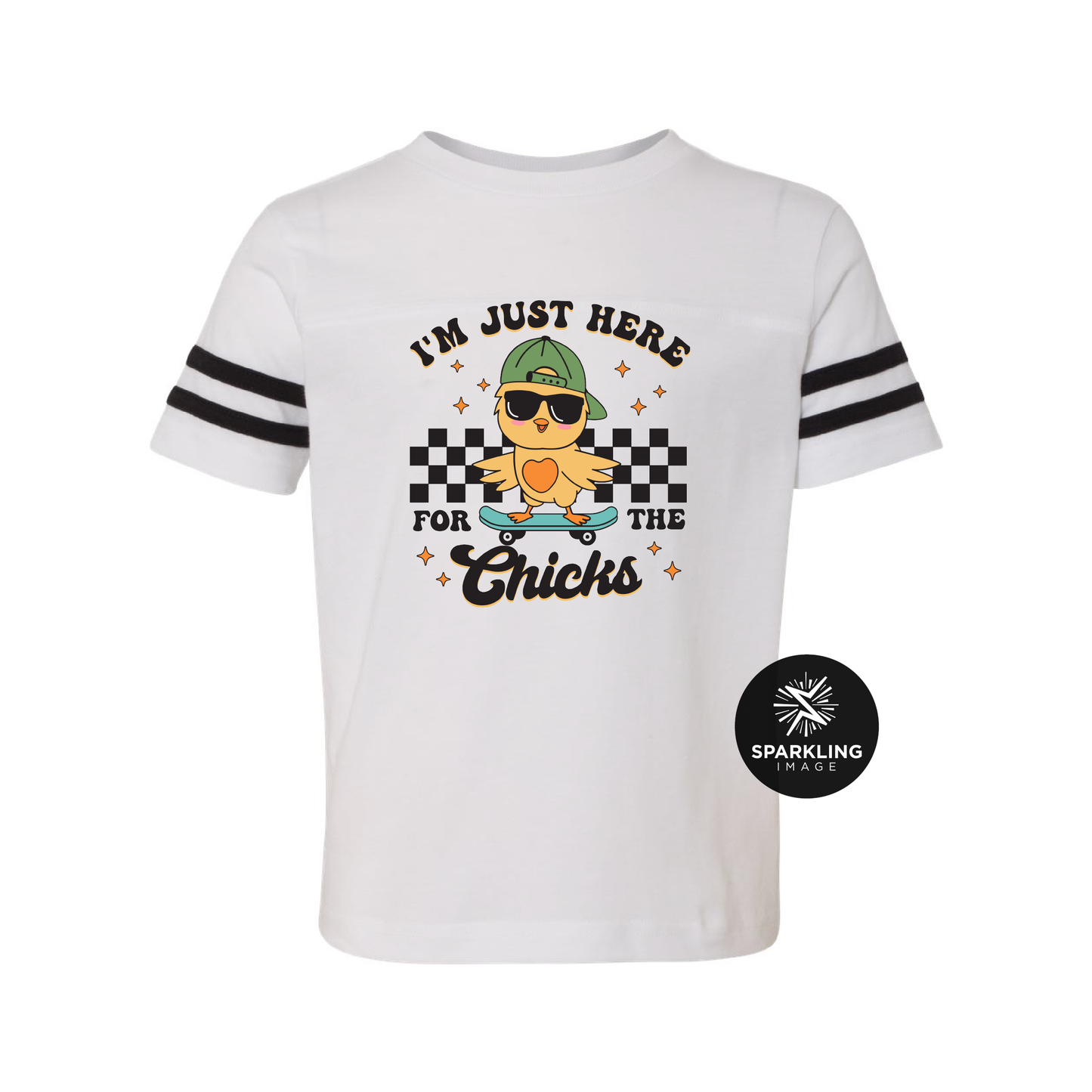 Here for the Chicks - Tot Tee