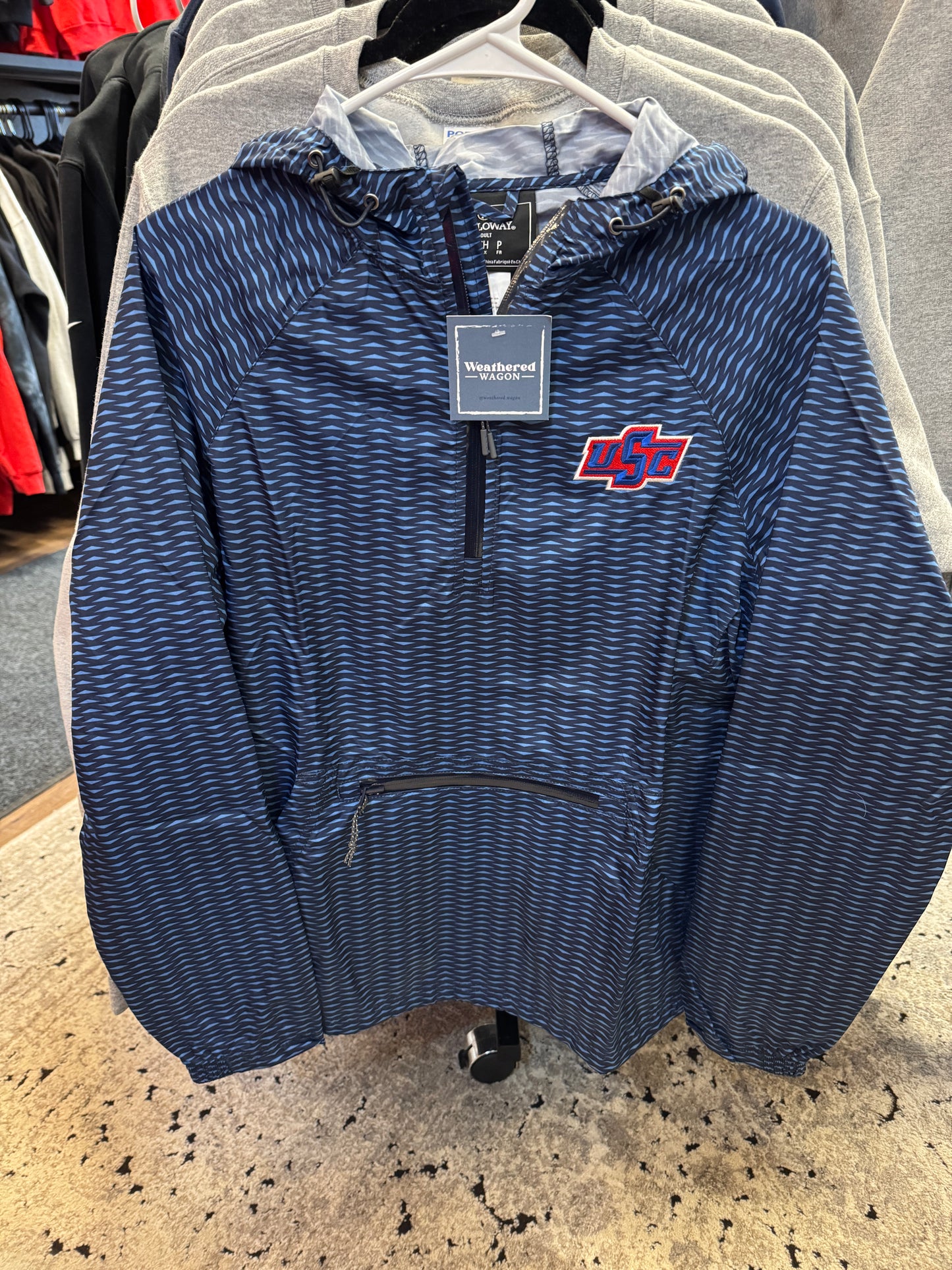 Navy Rebels Range Packable Jacket