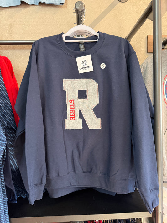 R is for Rebels - Applique Crewneck Sweatshirt