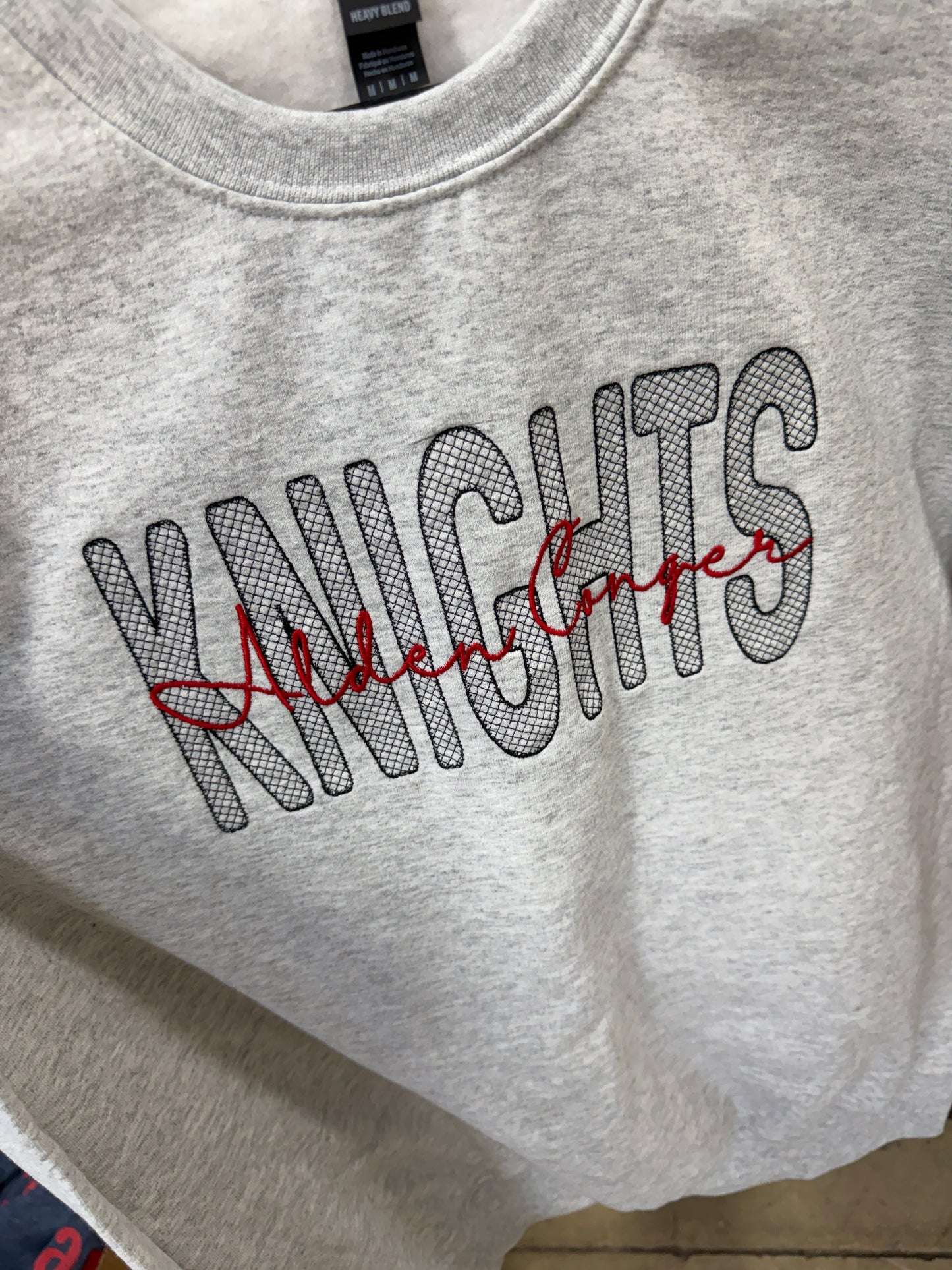 Diamond Block Knights - Crewneck