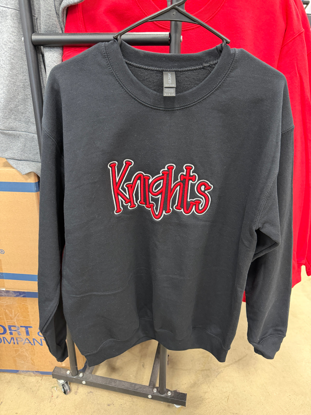 Knights Puffy Spirit Crewneck