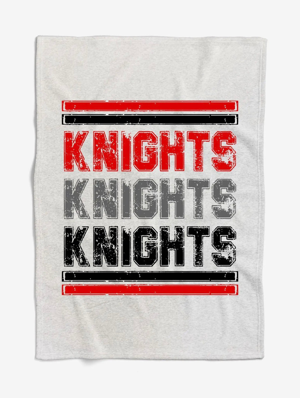 Knights Sweatshirt Blanket