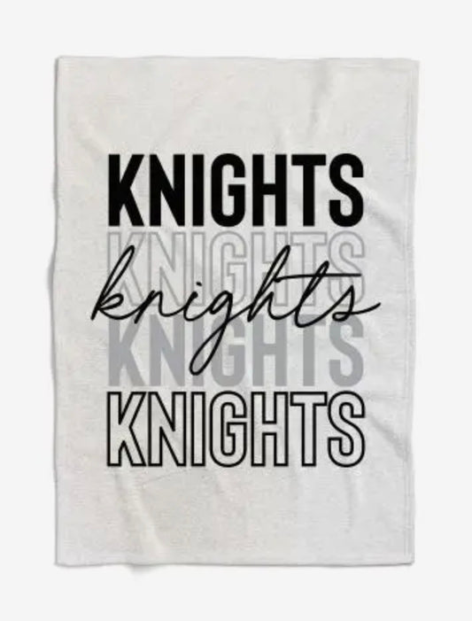 Knights Sweatshirt Blanket