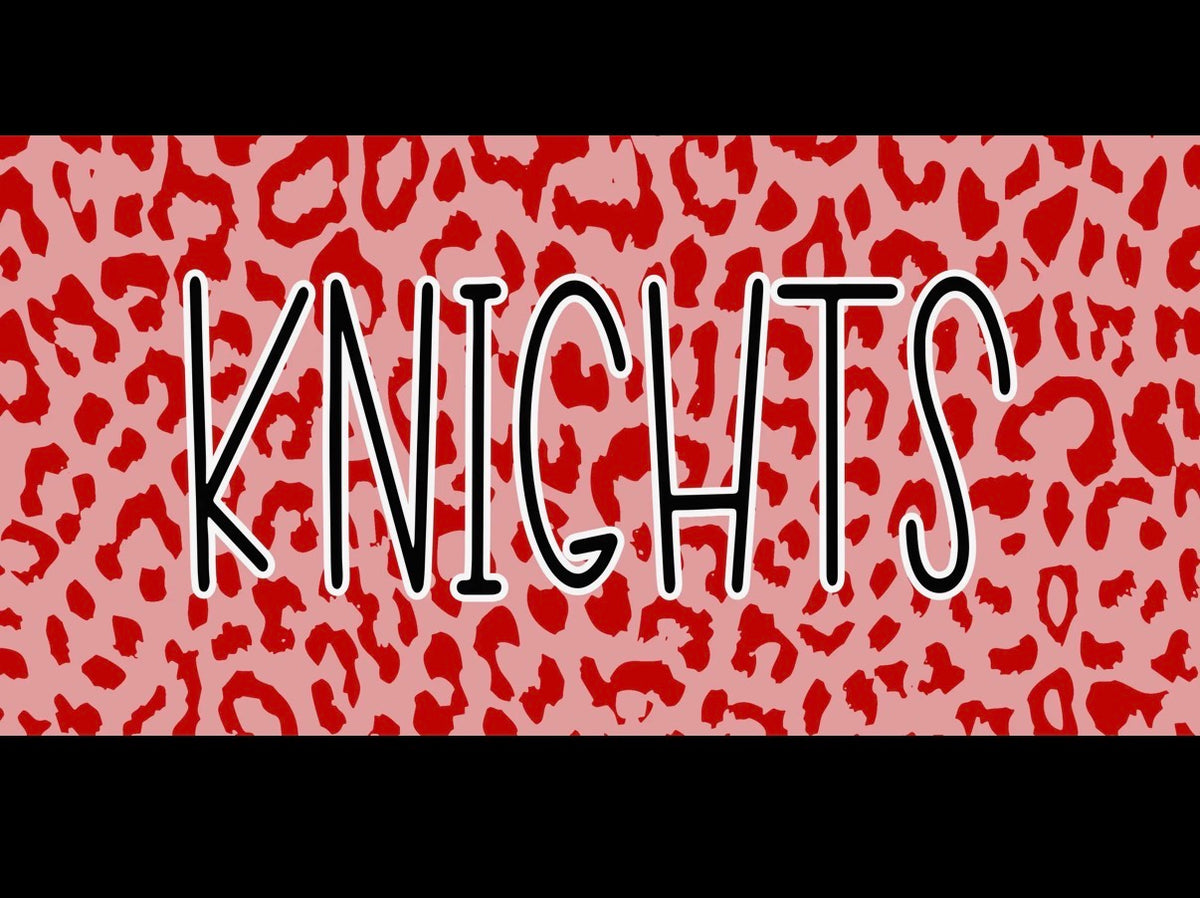 Knights Ceramic Mug - Red Cheetah