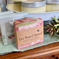 Lime Bergamot and Spearmint Soap