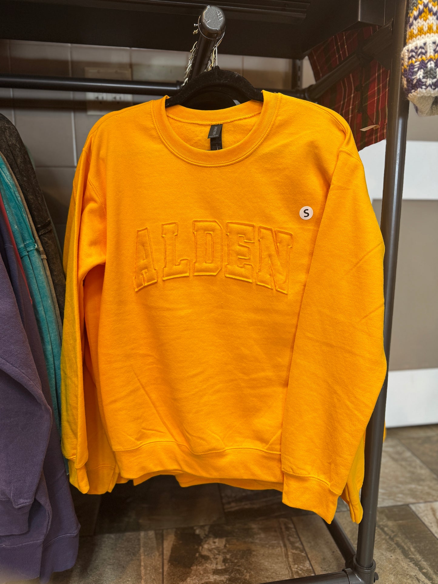 Alden Crewneck Sweatshirt - Raggy Gold