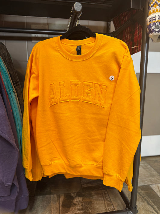Alden Crewneck Sweatshirt - Raggy Gold