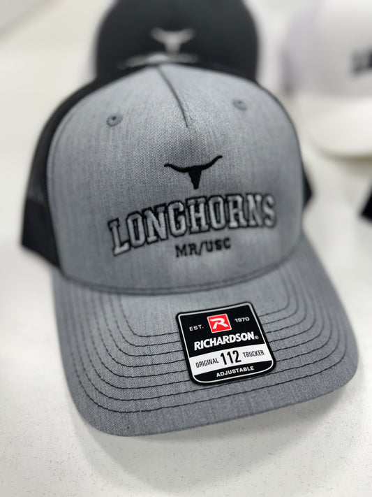 Longhorns Hat - Grey/Black