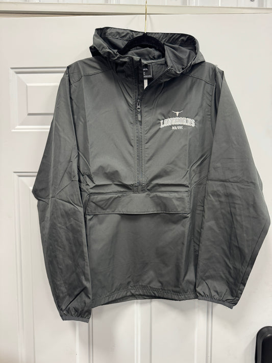 Longhorns Packable Jacket - Charcoal