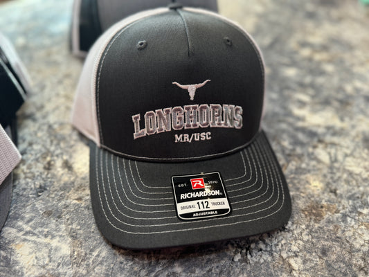 Longhorns Hat - Charcoal/White
