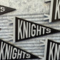 Knights Pennant Magnet