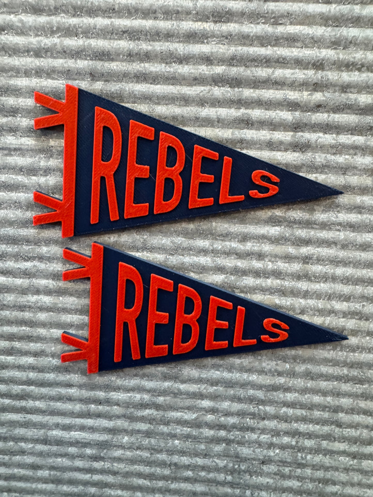 Rebels Pennant Magnet