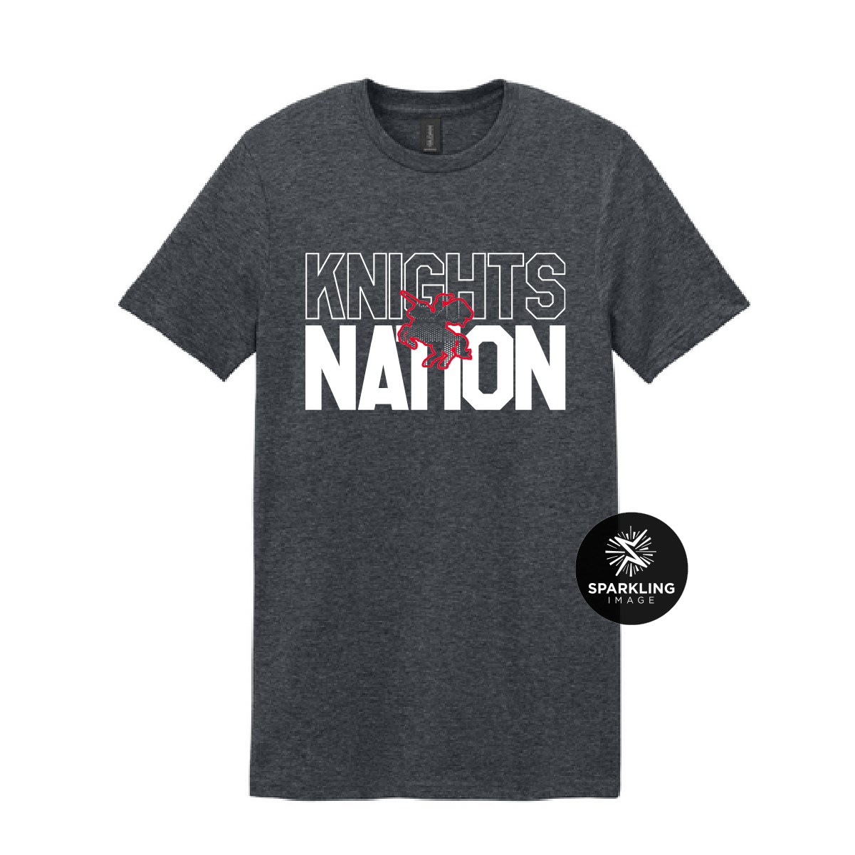 Knights Nation Tee - Dark Grey