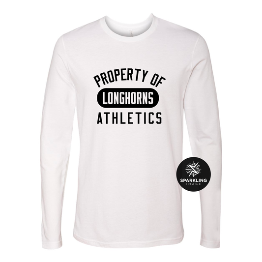 Longhorns Long Sleeve Tee (XL, XXL)