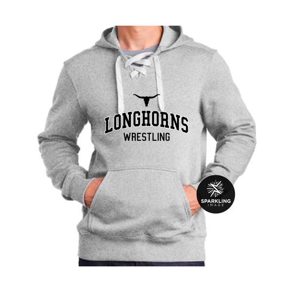 Longhorns - Lace-Up Hoodie