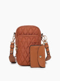 New! Quilted Parker Crossbody w/ Pouch