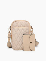 New! Quilted Parker Crossbody w/ Pouch