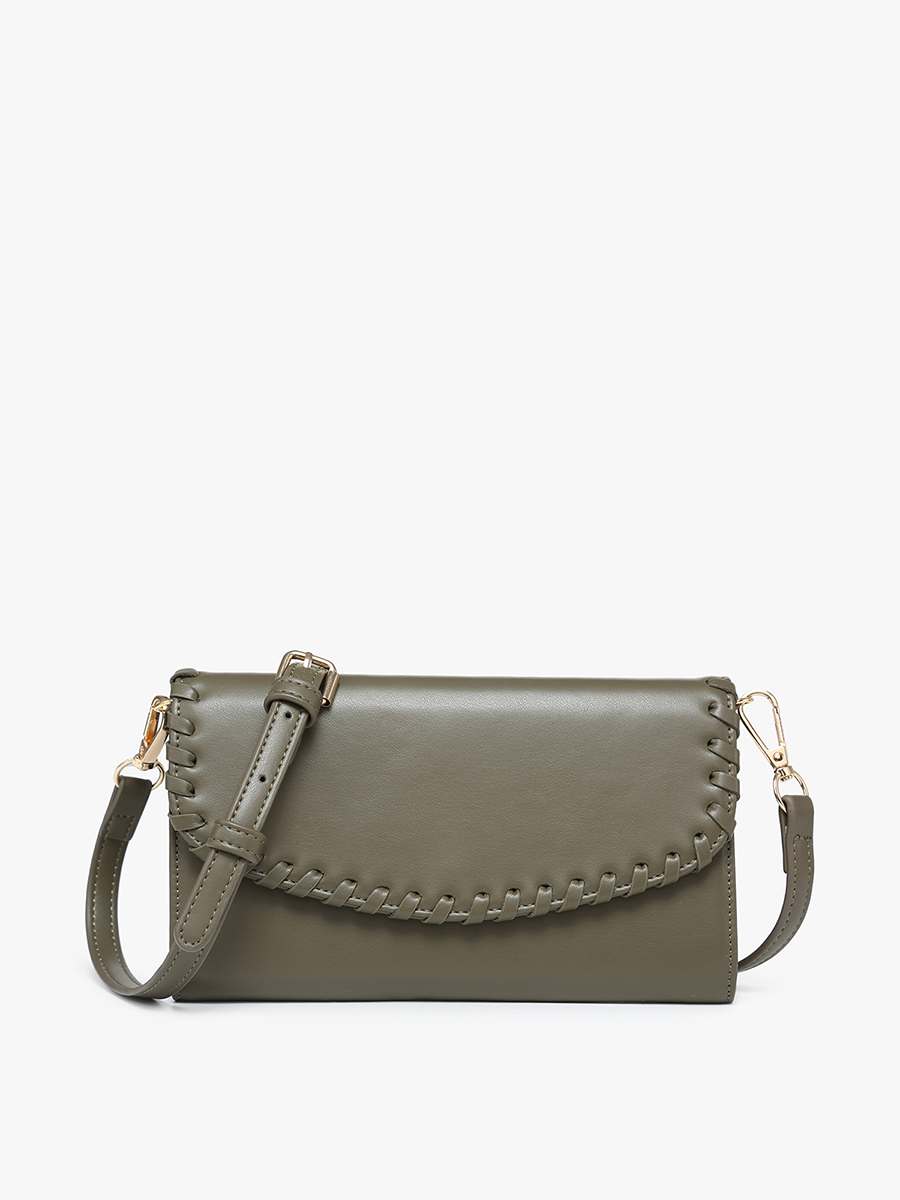 Kyle Small Whipstitch Wallet/Crossbody
