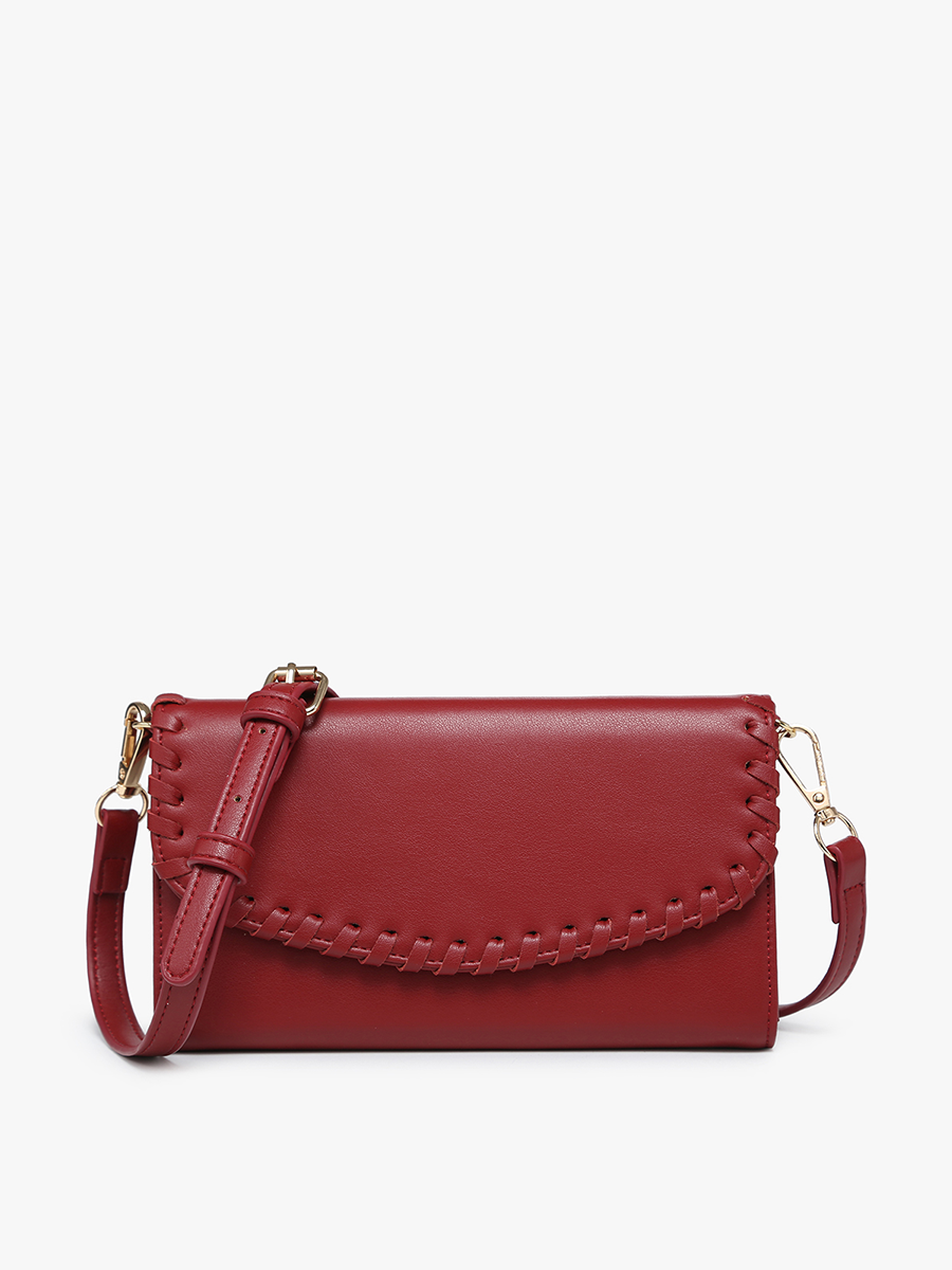 Kyle Small Whipstitch Wallet/Crossbody