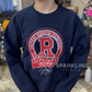 Rebels (Navy) Oversized Print Crewneck