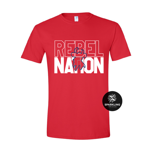 Rebel Nation Tee - Red