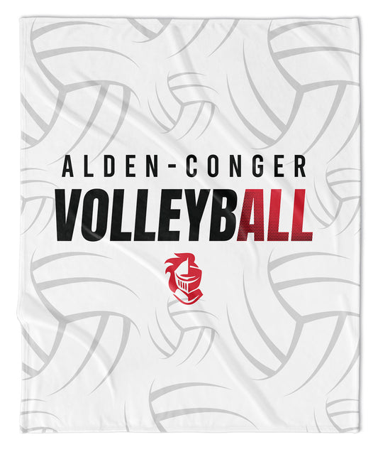 AC Knights Volleyball Blanket