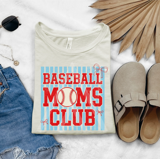 Baseball Moms Club Shirt