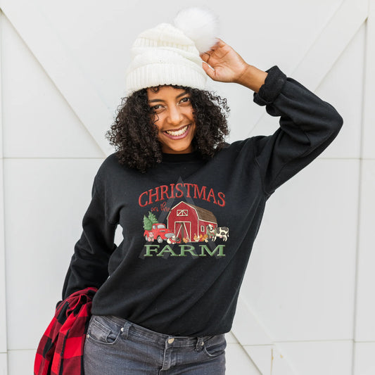 On the Farm - Christmas Top