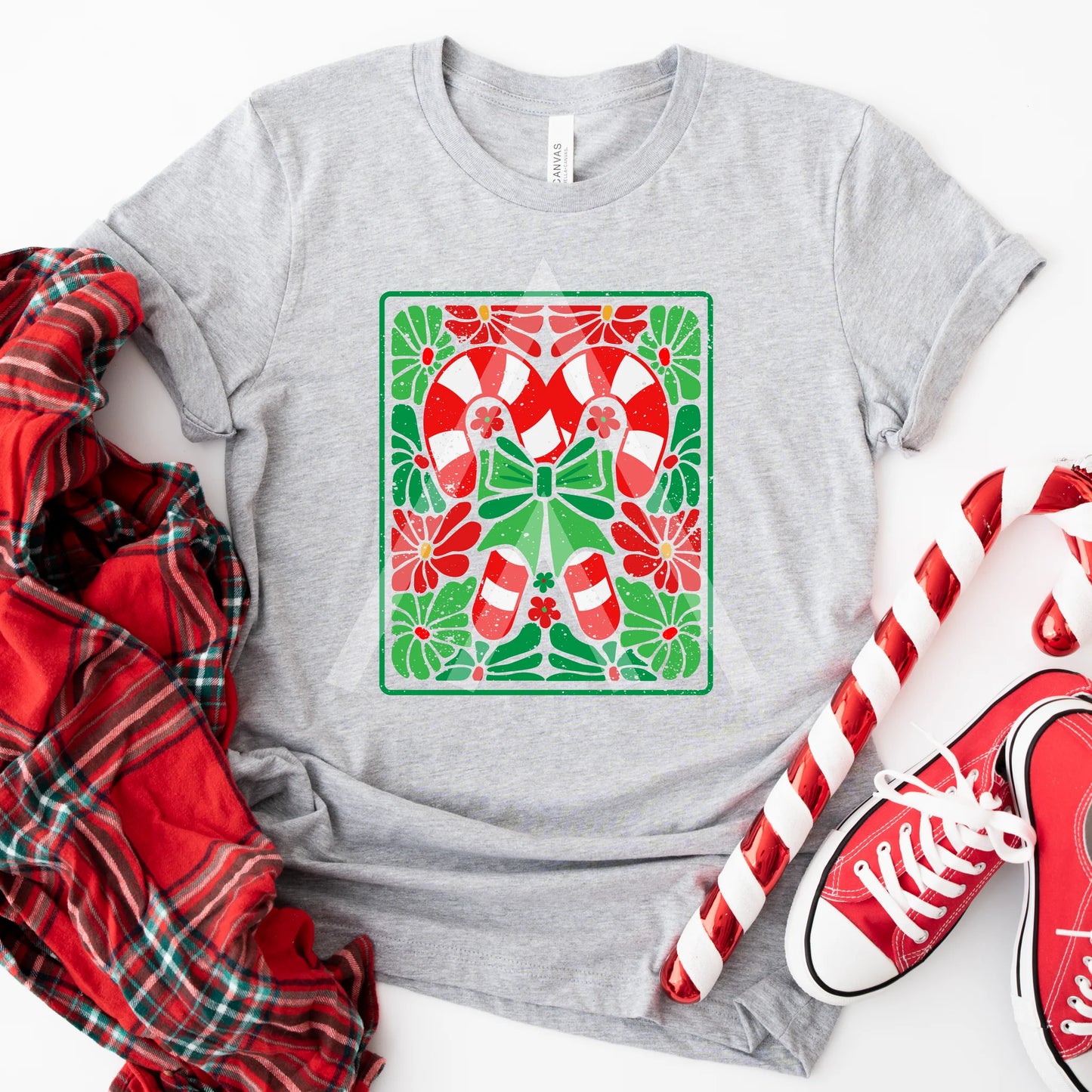 Candy Canes - Holiday Top