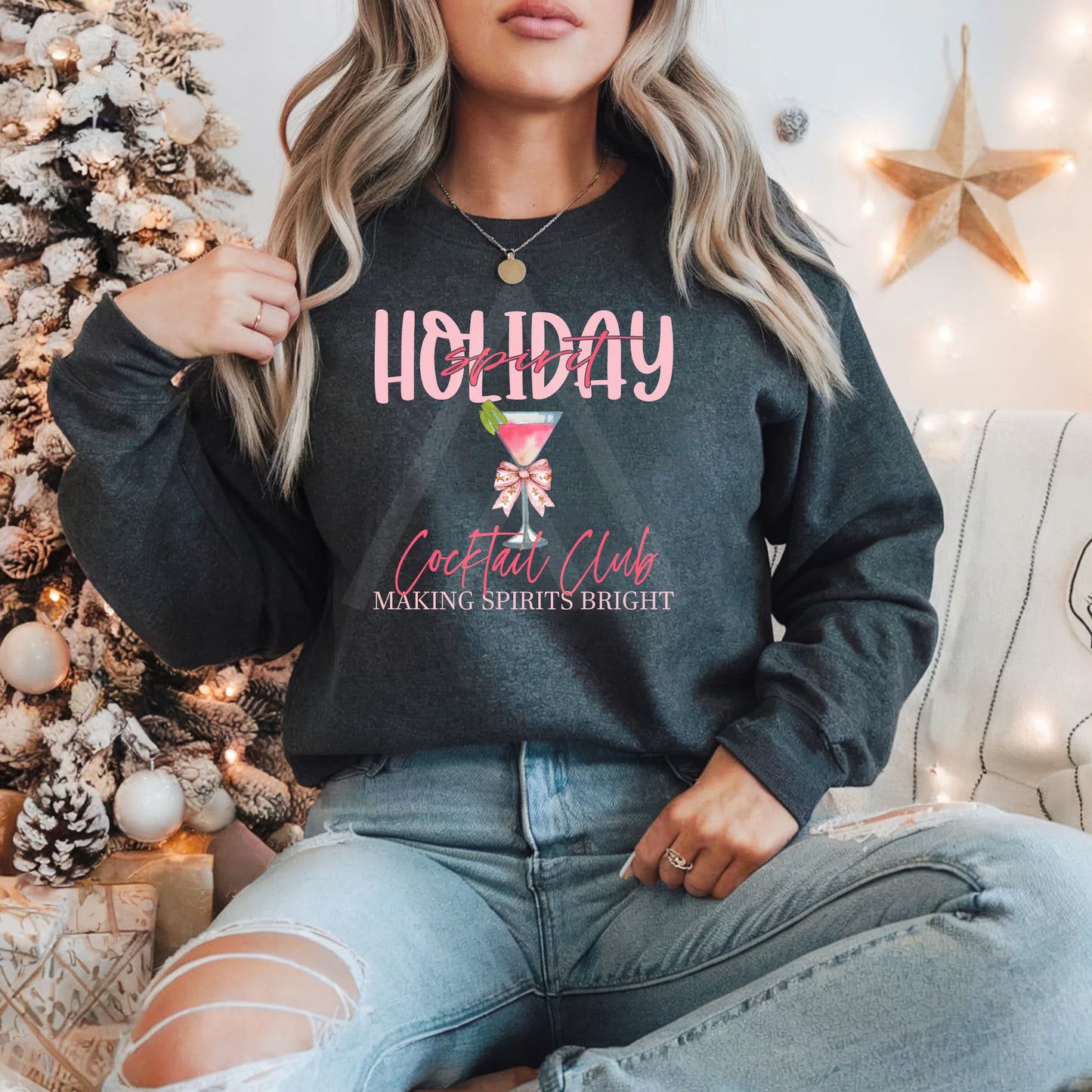 Holiday Spirits - Christmas Top