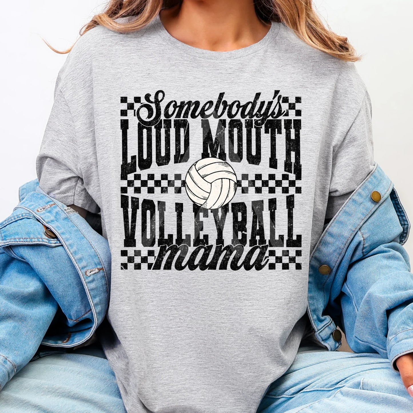 Loud Volleyball Mom Shirt