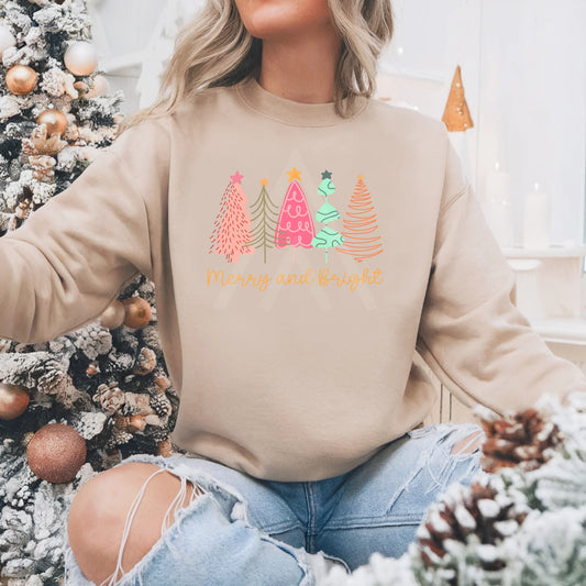 Merry & Bright Trees - Christmas Top