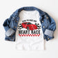 Heart Racing Tee - Tot, Youth & Adult Sizes