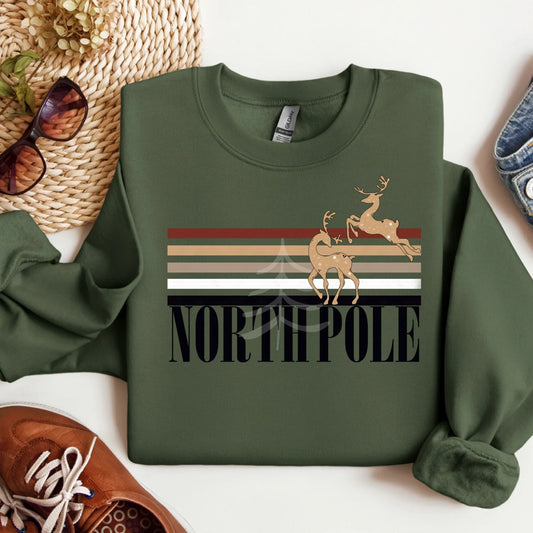 Golden North Pole - Christmas Top