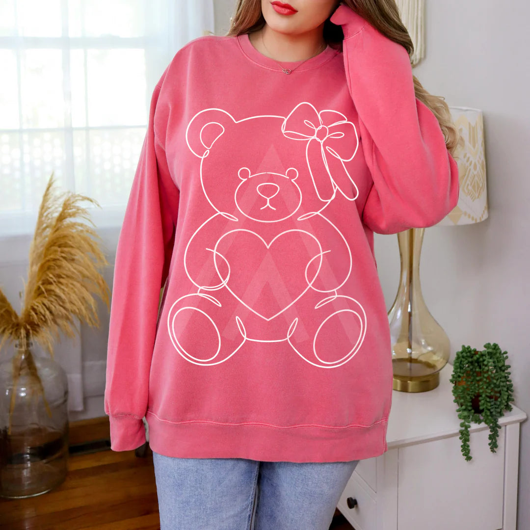 Heart & Bow Bear Shirt