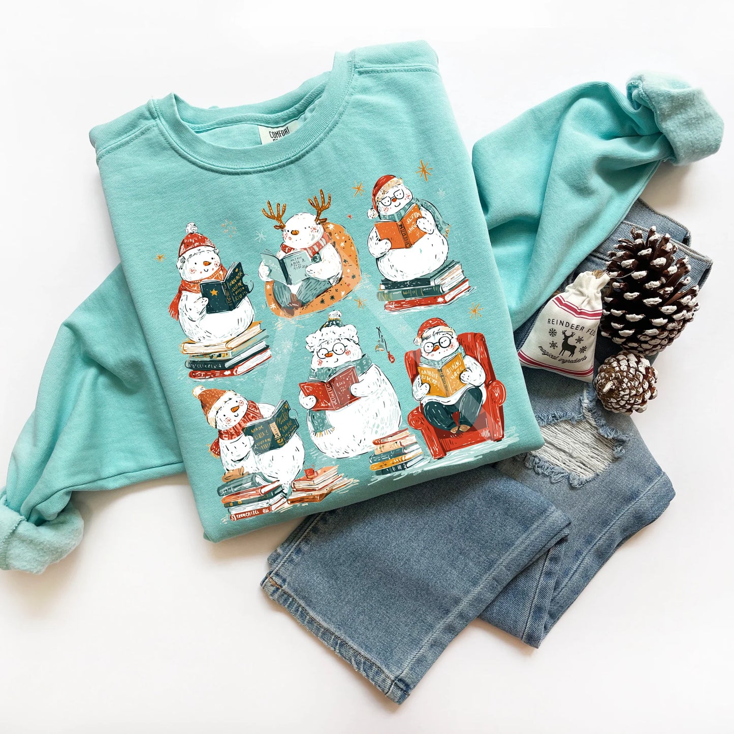 Snowman Book Club - Winter Shirt