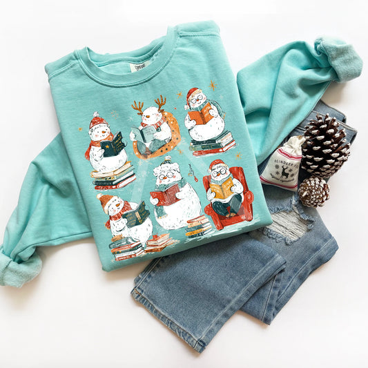 Snowman Book Club - Winter Shirt