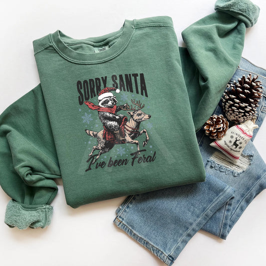 I've Been Feral - Holiday Top