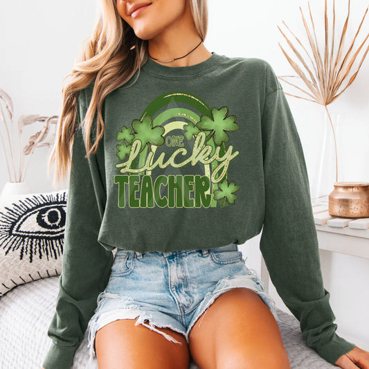 Lucky Teacher Shirt