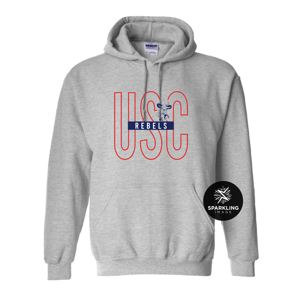 USC REBELS - Grey Hoodie