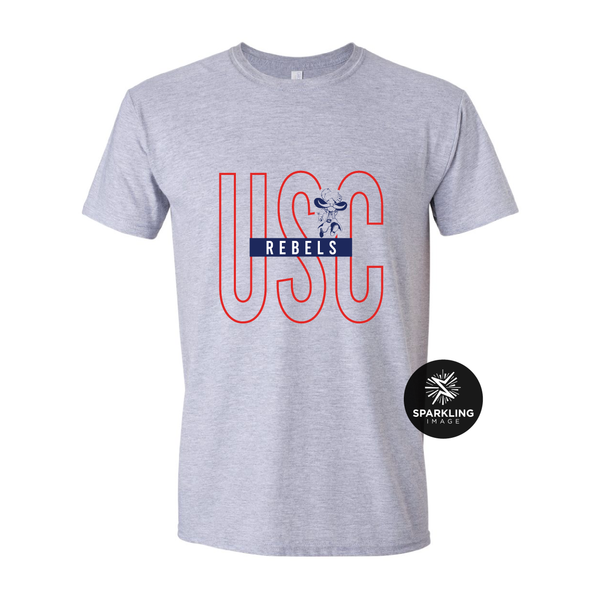 USC REBELS - Grey T-shirt