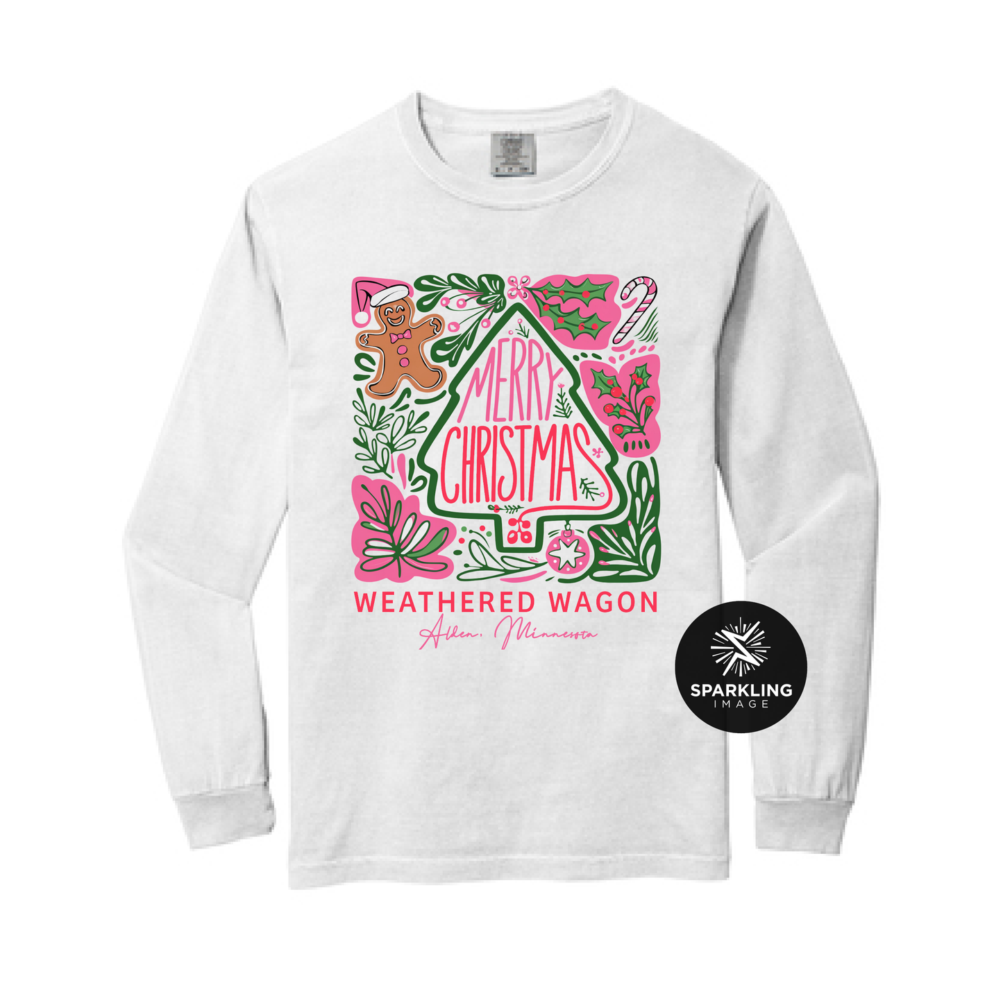 WW Christmas Long Sleeve Tee