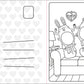 Super Cuties: A Cozy Coloring Book about Love